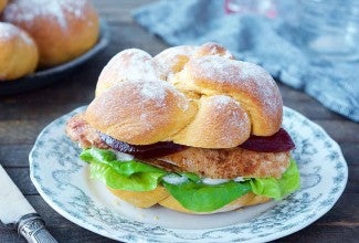 Sweet Potato Sandwich Rolls