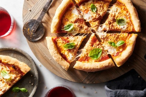 Gluten-Free Neapolitan-Style Pizza Crust - select to zoom